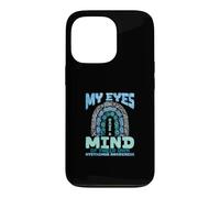 Carcasa para iPhone 13 Pro Mis Ojos Tienen una Mente de su Propio nistagmo