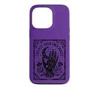 Carcasa para iPhone 13 Pro Místico Vintage Quiromancia Mano Luna Mágica Arte Popular Diseño