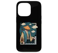 Carcasa para iPhone 13 Pro Mito Legendario japonés del Paisaje Nublado de la Cultura del Guerrero Ron