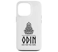 Carcasa para iPhone 13 Pro Mitología vikinga Medieval - Dios nórdico Odin - Religión pagana