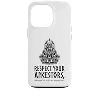 Carcasa para iPhone 13 Pro Mitología vikinga - Respeta a Tus antepasados - Dios nórdico Odin