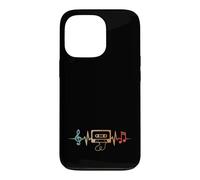 Carcasa para iPhone 13 Pro Mixtape Vintage De Música De Latidos del Corazón De Casete