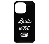 Carcasa para iPhone 13 Pro Modo Louis Activado Nombre Gracioso