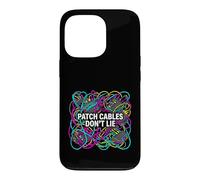 Carcasa para iPhone 13 Pro Modular Synthesizer Patch Cables Don't Lie