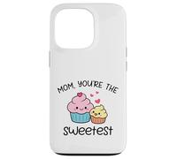 Carcasa para iPhone 13 Pro Mom You'Re The Sweetest Cute Kawaii Cupcake Madre Diseño