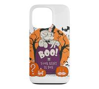 Carcasa para iPhone 13 Pro Monopoly Boo Your Rent is Due Halloween