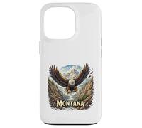 Carcasa para iPhone 13 Pro Montana Wild Peaks Eagle Big Sky