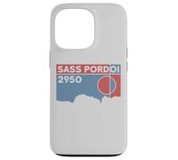 Carcasa para iPhone 13 Pro Monte SASS Pordoi Sella Macizo Dolomitas Italia Senderismo Regalos