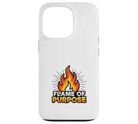 Carcasa para iPhone 13 Pro Motivación impulsada por un propósito Diseño de mentalidad de energía de Fuego