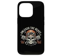Carcasa para iPhone 13 Pro Motocicleta Vintage Live To Ride, Ride It Hard