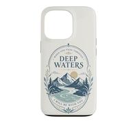 Carcasa para iPhone 13 Pro Mountain River Faith Verse Deep Waters Comfort Cita