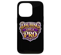Carcasa para iPhone 13 Pro Mujer Daubing Like A Pro Funny Bingo Night Event Lover Lady