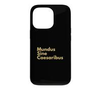 Carcasa para iPhone 13 Pro Mundus Sine Caesaribus, Cita Latina Historia Anti-tiranía