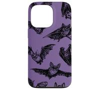 Carcasa para iPhone 13 Pro Murciélagos Ilustración Vintage Arte gótico Brujo