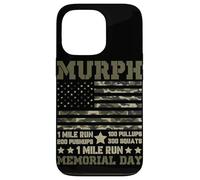 Carcasa para iPhone 13 Pro Murph 1 Mile Run 100 Pullups 200 Flexiones 300 Sentadillas 1 Milla R