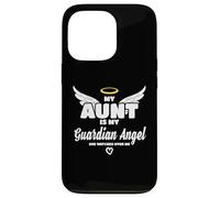 Carcasa para iPhone 13 Pro My Aunt Is My Guardian Angel She Watches Over Me In Memory