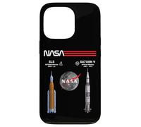 Carcasa para iPhone 13 Pro NASA Artemis Apollo Luna Misión SLS Saturn V