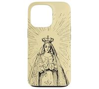 Carcasa para iPhone 13 Pro Natividad de la Santísima Madre María Arte Católico Tradicional