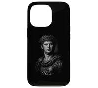 Carcasa para iPhone 13 Pro Nero Emperador Romano Retrato Antiguo Icono de Roma