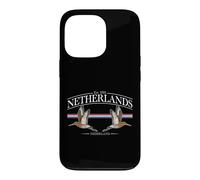 Carcasa para iPhone 13 Pro Netherlands Black-Tailed Godwit Vintage Dutch Souvenir