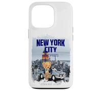 Carcasa para iPhone 13 Pro New York City Teddy Bear Stories Illustration Graphic Design