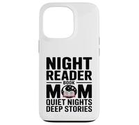 Carcasa para iPhone 13 Pro Night Reader Libro Mamá Noches tranquilas Historias Profundas