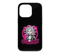 Carcasa para iPhone 13 Pro No es tu bebé Medusa Punk Actitud Feminista