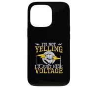 Carcasa para iPhone 13 Pro No Estoy Gritando, Soy Solo un Ingeniero eléctrico de Alto Voltaje