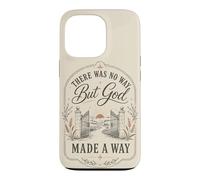 Carcasa para iPhone 13 Pro No había Manera Sino Que Dios Hizo un Camino la fe Cristiana