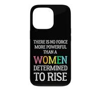 Carcasa para iPhone 13 Pro No Hay Fuerza más poderosa Que un Ascenso Determinado por una Mujer