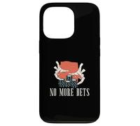 Carcasa para iPhone 13 Pro No más apuestas Funny Casino Juego Poker Noche Un Distribuidor de Tarjetas