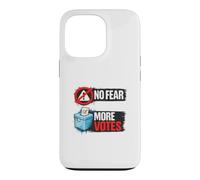 Carcasa para iPhone 13 Pro No Miedo Más Votos Democracia Diseño de Votación