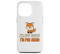 Carcasa para iPhone 13 Pro No Soy Corto, Soy Zorro, Gente Baja, Broma, Persona Corta,