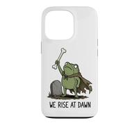 Carcasa para iPhone 13 Pro Nos levantamos al Amanecer Temporada Espeluznante Rana Meme Zombie Halloween