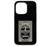 Carcasa para iPhone 13 Pro Nos vemos en Valhalla Viking Tree of Life Mitología nórdica