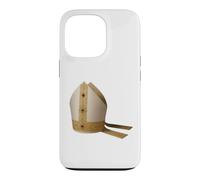 Carcasa para iPhone 13 Pro Obispo Mitre Vestimenta Litúrgica Católica Clero Fe