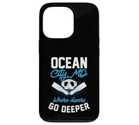 Carcasa para iPhone 13 Pro Ocean City Maryland, Donde los buceadores profundizan en el Buceo
