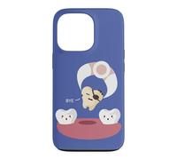 Carcasa para iPhone 13 Pro Odontología Divertido Pirata Dientes Extracción Dental Humor Dentista