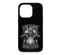 Carcasa para iPhone 13 Pro Oficial Spiral Nine Lives Motorcycle Rider Gothic Fantasy