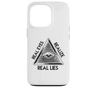 Carcasa para iPhone 13 Pro Ojo Que Todo lo ve - 'Los Ojos Reales se Dan Cuenta de la pirámide de mentiras Reales