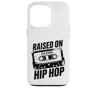 Carcasa para iPhone 13 Pro Old School Hip Hop Cassette Criado En 90s Rap Vintage