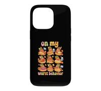 Carcasa para iPhone 13 Pro On My Wurst Behavior Oktoberfest Shirt Funny Bratwurst