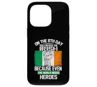 Carcasa para iPhone 13 Pro On The Eighth Day God Created The Irish Pride Heroes