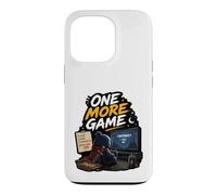 Carcasa para iPhone 13 Pro One More Game Gamer Controller, diseño Retro para Juegos
