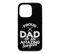 Carcasa para iPhone 13 Pro Orgulloso papá de un increíble Cirujano Padre médico