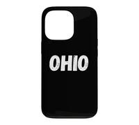 Carcasa para iPhone 13 Pro Ortografía Simple Apenado Ohio