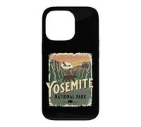 Carcasa para iPhone 13 Pro Parque Nacional Yosemite California USA Vintage Travel Design