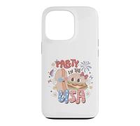 Carcasa para iPhone 13 Pro Party In The USA 4th of July Patriotic Happy 4th of July