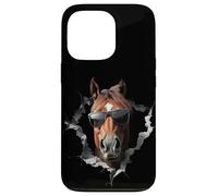 Carcasa para iPhone 13 Pro Paseos A Caballo Divertidos Jinete Horse Riding El Establo