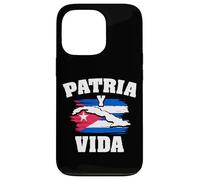 Carcasa para iPhone 13 Pro Patria y Vida Cuba Movimiento de Libertad Cubano Himno Cubano